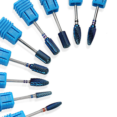 Tungsten Carbide Nail Drill Bit Milling Cutter Electric Manicure Machine Equipment Cuticle Clean Burr Pedicure Accessories Tools
