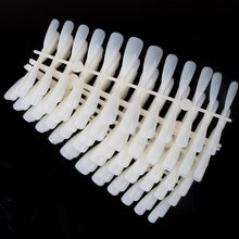 Newest 240pcs/bag Natural Transparent Artificial Nail Tips Artificial Finger Nails Practice Nail Tips