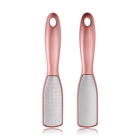 Wholesale Portable Stainless Steel Pink Pedicure Kit File Grater Callus Remover for Skin Improvement Custom for Dead Skin