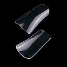 New Hot Sale 500pcs/box Special Shape Nail Tips Duckbill Tips Full Cover Fan Shape Manicure Duckbill Nail Tips