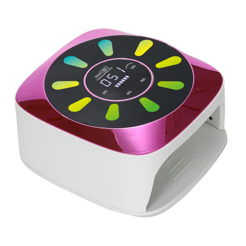 168W Gel Curing XSUV-801 Wireless Rechargeable UV Led Beauty Nail Dryer Portable ABS 36pcs UV LED Cordless Nail Lamp