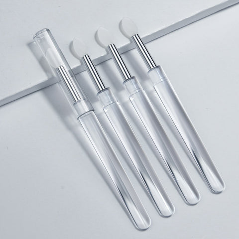 Nail Transparent Silicone Makeup Brush Magic Mirror Powder Stick Portable Multi-function Llip Brush