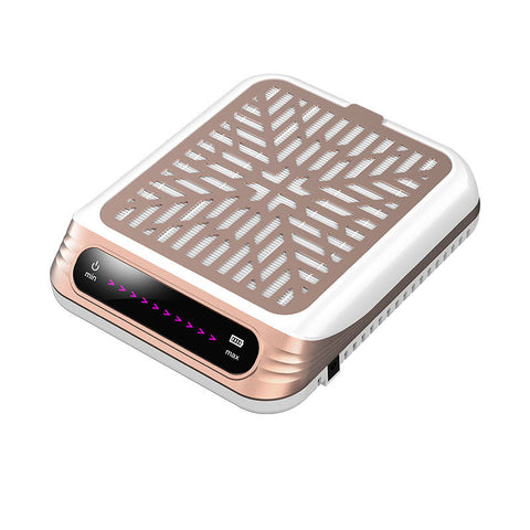 High Quality 858-16 Rechargeable Nail Dust Collector 100w Adjustable Speed Touch-Controlled Nail Vacuum Cleaner