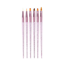 Professional Manicure Phototherapy Pen New Pink Color Painting Pen UV Gel Brush Drawing Nail Liner Brush
