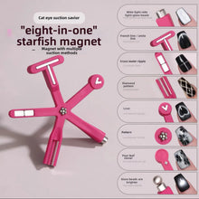 8-in-1 Five-Pointed Starfish Cat Eye Nail  magnet