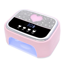 SUN H6 Rechargeable Wireless UV Led Nail Lamp 168W High Power 42pcs UV LED Heart Dryer Cordless Nail Lamp with Diamond
