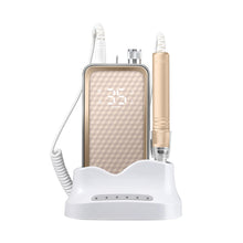 Gold Silver JMD-219 Rechargeable Manicure Nail Drill Machine 35000 RPM 48W Cordless Portable Brushless Nail Polisher Machine