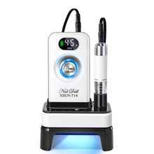 XSUV-714 PLUS 36W Wireless Rechargeable 2 in 1 Nail Lamp Nail Drill Machine 45000rpm Gradient Portable ABS Nail Drill Machine