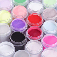 12 Colors Acrylic Powder Neon Pigment Crystal Powders for Nail Polish Nail Art Decorations