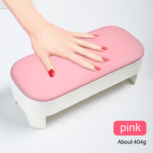 New Soft PU Leather Nail Hand Pillow Portable Detachable Nail Arm Rest Nail Salon Beauty Tools