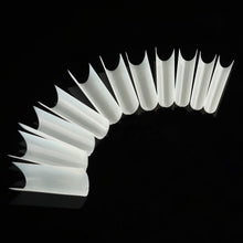 Professional Natural Nail Tips 550tips/box Half Cover False Nails Extension Gel Tips ABS Plastic Nail Tips