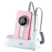 New SML-M808 Portable 50000RPM Nail Drill White Pink Nude Pink 2000mAh Professional Electric Nail Drill Machine for Salon