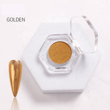 Wholesale Light Metallic Nail Art Pigment Gold Sliver Chrome Mirror Acrylic Powder Nail Art Decorations