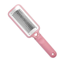 Professional Double Sided Metal Foot File Skin Care Supplies Long Handle Pedicure Foot File