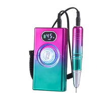 New XSUV-713 Colorful Gradient 36W Rechargeable Nail Drill Machine 45000RPM High Speed Wireless Portable Nail Polisher