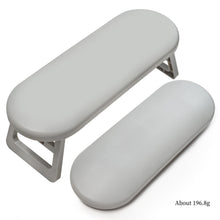 New Plastic Manicure Foldable Nail Arm Rest Hand Pillow Portable Nails Hand Pillow With Bracket Comfortable Nail Art Hand Pillow
