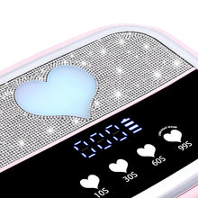 SUN H6 Rechargeable Wireless UV Led Nail Lamp 168W High Power 42pcs UV LED Heart Dryer Cordless Nail Lamp with Diamond