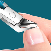 Stainless Steel Toenail Clipper Straight Blade for Ingrown & Thick Nails Sharp Pointed Tip Ingrown Nail Clipper Manicure Tools