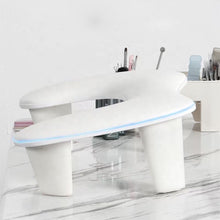 New Portable PU Leather Nail Art Cushion Hand Holder Comfortable U Shape Nail Art Rest Hand Pillow for Nail Beauty