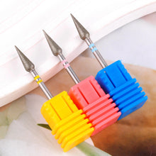 High Quality Diamond Nail Drill Bits Cuticle Clean Head New Manicure Tools Polishing Callus Removal Emery Nail Drill Bit