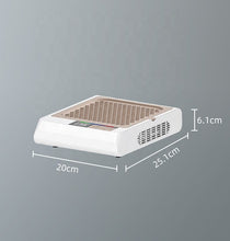 80W Rechargeable Cordless Portable Strong Nail Art Vacuum Cleaner Electric Nail Dust Collector
