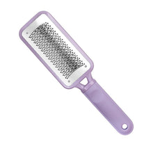 Professional Double Sided Metal Foot File Skin Care Supplies Long Handle Pedicure Foot File