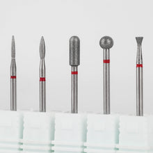 6pcs/Set Diamond Silicone Nail Polisher Head Remove Dead Skin Manicure Pedicure Art Tool Russian Nail Drill Bit Set