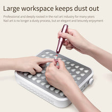 Professional 56W Rechargeable MS-503 Low Noise Nail Art Vacuum Cleaner 4200RPM Brushless Turbine Nail Dust Collector