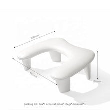 New Portable PU Leather Nail Art Cushion Hand Holder Comfortable U Shape Nail Art Rest Hand Pillow for Nail Beauty