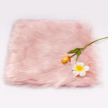 New Heart Round Square Manicure Photo Tools Props Fur Mat Multi-functional Salon Manicure Display Mat