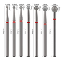 Wholesale 24 Styles Diamond Nail Drill Bits Ball Shape Grinding Head Manicure Dead Skin Remover Polishing Tools