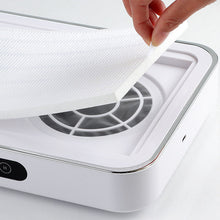 Portable 72W Rechargeable Nail Dust Collector with Dual Fans 9000RPM Powerful C8 Cordless Nail Vacuum Cleaner for Nail Salon