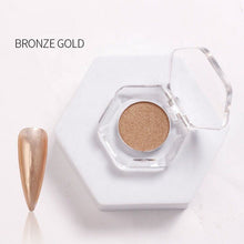 Wholesale Light Metallic Nail Art Pigment Gold Sliver Chrome Mirror Acrylic Powder Nail Art Decorations