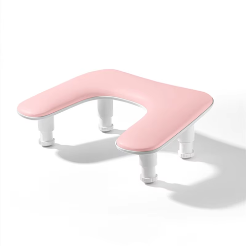 New Adjustable Height Nail Art Rest Hand Pillow Portable PU Leather Comfortable U Shape Arm Rest Nail Art Cushion Hand Holder