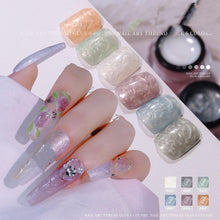 New 6 Colors Varnishes Gel Set of Glitter Nail Polish Platinum Paint Nails Art Poly UV Upper Base Primer for Manicure