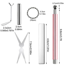 6pcs Cat Eye Nail Magnet Tool Set