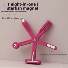 8-in-1 Five-Pointed Starfish Cat Eye Nail  magnet