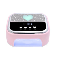 SUN H6 Rechargeable Wireless UV Led Nail Lamp 168W High Power 42pcs UV LED Heart Dryer Cordless Nail Lamp with Diamond