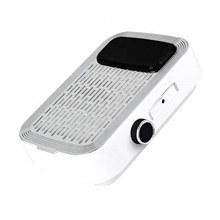 80W Powerful Rechargeable Nail Dust Collector 858-3 Professional Manicure Nail Dryer Cleaner Tool Vacuum Cleaner