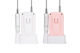 New SG718 45000RPM Rechargeable Cordless Nail Polisher Grinder USB Portable White Pink Manicure E File Nail Drill Machine