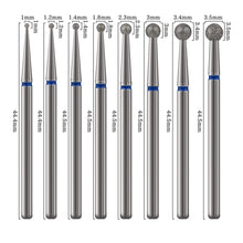 Wholesale 24 Styles Diamond Nail Drill Bits Ball Shape Grinding Head Manicure Dead Skin Remover Polishing Tools