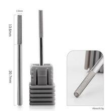 High Quality Tungsten Steel Nail Polishing Cuticle Drill Bit Safe Cuticle Nail Polishing Drill Grinding Head for Natural Tip
