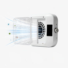 New 66W D20 White Nail Dust Collector Rechargeable 6600mAH Professional Adjustable Speed Nail Dust Vacuum Cleaner