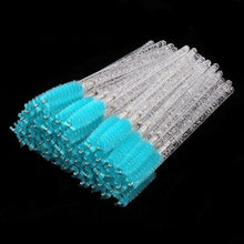 50pcs/bag Disposable Mascara Brushes with Crystal Handle Applicator Tool for Eyelash Extension Makeup Brushes