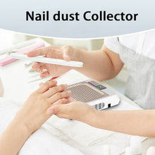 80W Rechargeable Cordless Portable Strong Nail Art Vacuum Cleaner Electric Nail Dust Collector