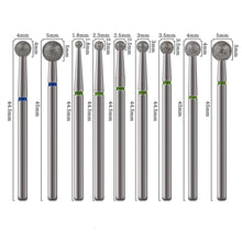 Wholesale 24 Styles Diamond Nail Drill Bits Ball Shape Grinding Head Manicure Dead Skin Remover Polishing Tools