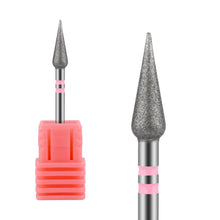 High Quality Diamond Nail Drill Bits Cuticle Clean Head New Manicure Tools Polishing Callus Removal Emery Nail Drill Bit