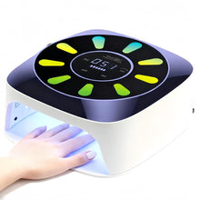 168W Gel Curing XSUV-801 Wireless Rechargeable UV Led Beauty Nail Dryer Portable ABS 36pcs UV LED Cordless Nail Lamp