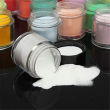 12 Colors Acrylic Powder Neon Pigment Crystal Powders for Nail Polish Nail Art Decorations