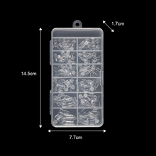 120/600pcs/box Short Square Almond French False Nail Tips Half Cover C Curve Transparent Artificial Nail Extension Tips